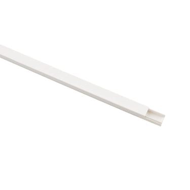 Kabelkanal 12x8mm selvkl. 2m hvid - 1