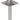 BLÜCHER tagafløb til selvfald og tagfolie lodret 280 x 280 mm Ø75 mm - 1