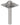 BLÜCHER tagafløb til vakuum og tagfolie 280 x 280 mm Ø75 mm - 1