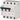 Automatsikring 16A 3P+N C FAZ-C16/3N - 1