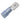 Isol. ABIKO spadestik KA2507H-PB 1,5-2,5mm² 6,3x0,8 Blå - 1