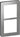 LK FUGA PURE designramme stål 2 modul stål - 1