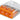 Samlemuffe 3X 0,5-2,5MM2 orange P100 - 1