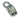 Taljeblok 15MM galvaniseret med 1 nylonhjul - 1