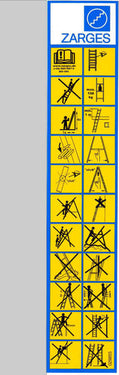 Piktogram til alle stiger - 1