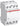 Installationskontaktor 4-polet 4NO AC-1 63A ved 55 grader 400V AC styrespænding 230V AC/DC - 1