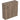 Geberit Icon overskab 450 x 150 x 467 mm 1 låge nøddetræ højkomprimeret trelags-spånplade melamin træstruktur - 1
