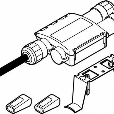 Splejsesæt PS-02 med tilslutning - 1