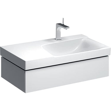 Geberit XENO² vaskeskab 880x220x462mm m/skuffe hvid spånplade lak 500.514.01.1 - 1