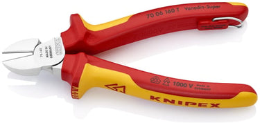 KNIPEX Skævbider m/faldsikring 1000V - 1