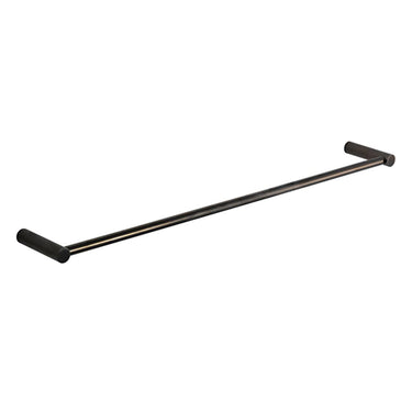 Pressalit håndklædestang enkelt 60 x 8,5 cm sort krom - 1