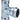 Prestabo T-stykke 22 x 18 x 22 mm forzinket stål - 1