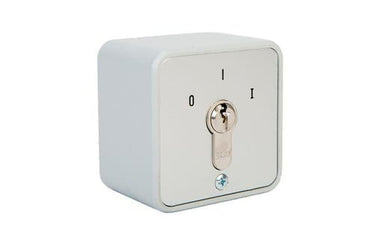 GEBA nøgleafbryder ON-OFF 2 polet med cylinder - 1