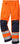 HI VIS Bukser KL2 2001 orange/marine D108 - 1
