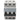 TX³ MCB automatsikring C63 3pol 3M 6000/6KA - 2