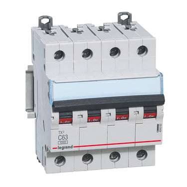 TX³ MCB automatsikring C63 4pol 4M 10000/10KA - 1