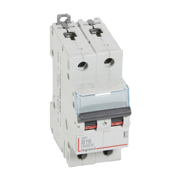 DX³ MCB automatsikring B16 2pol 2M 6000/10KA - 1