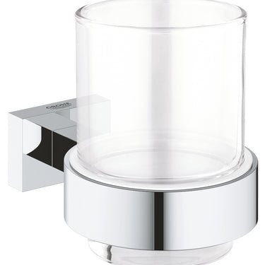 GROHE  Essentials Cube glas med holder - 1