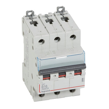 DX³ MCB automatsikring B16 3pol 3M 6000/10KA - 1
