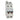 DX³ MCB automatsikring C6 2pol 2M 6000/10KA - 1