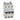 DX³ MCB automatsikring C32 3pol 3M 6000/10KA - 1
