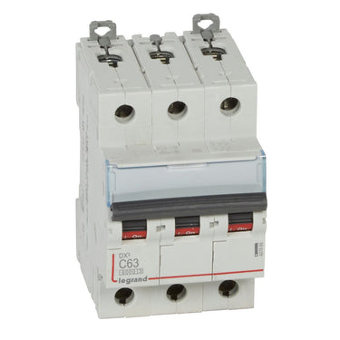 DX³ MCB automatsikring C63 3pol 3M 6000/10KA - 1