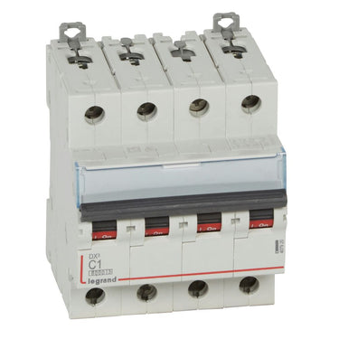 DX³ MCB automatsikring C1 4pol 4M 6000/10KA - 1