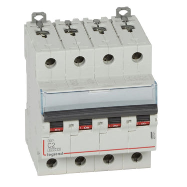 DX³ MCB automatsikring C2 4pol 4M 6000/10KA - 1