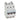 DX³ MCB automatsikring D1 3pol 3M 6000/10KA - 1