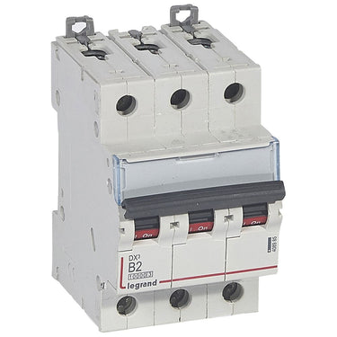 DX³ MCB automatsikring B2 3pol 3M 10000/16KA - 1