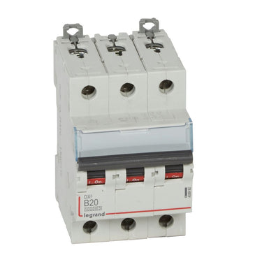 DX³ MCB automatsikring B20 3pol 3M 10000/16KA - 1