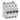 DX³ MCB automatsikring B6 4pol 4M 10000/16KA - 1