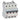 DX³ MCB automatsikring B63 4pol 4M 10000/16KA - 1