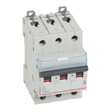 DX³ MCB automatsikring C1 3pol 3M 10000/16KA - 1