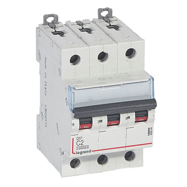 DX³ MCB automatsikring C2 3pol 3M 10000/16KA - 1