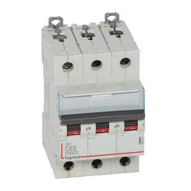 DX³ MCB automatsikring C63 3pol 3M 10000/16KA - 1