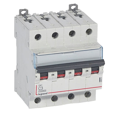 DX³ MCB automatsikring C3 4pol 4M 10000/16KA - 1