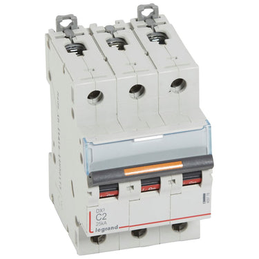 DX³ MCB automatsikring C2 3pol 3M 25KA - 1
