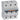DX³ MCB automatsikring C40 3pol 4,5M 25KA - 1