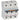 DX³ MCB automatsikring C63 3pol 4,5M 25KA - 1