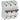 DX³ MCB automatsikring C125 3pol 4,5M 25KA - 1