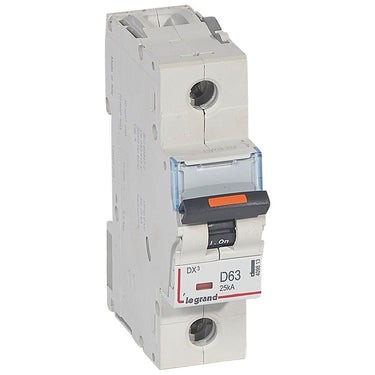 DX³ MCB automatsikring D63 1pol 1M 25KA - 1