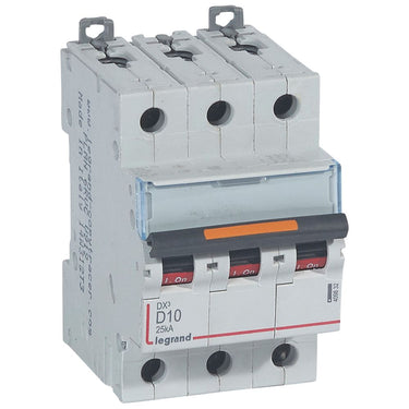 DX³ MCB automatsikring D10 3pol 3M 25KA - 1