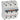 DX³ MCB automatsikring D125 3pol 4,5M 25KA - 1