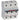 DX³ MCB automatsikring C10 3pol 4,5M 36KA - 1