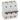DX³ MCB automatsikring C25 3pol 4,5M 36KA - 1