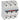 DX³ MCB automatsikring C80 3pol 4,5M 36KA - 1