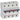 DX³ MCB automatsikring C20 4pol 6M 36KA - 1