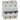 DX³ MCB automatsikring C40 3pol 4,5M 50KA - 1