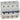 DX³ MCB automatsikring C50 4pol 6M 50KA - 1